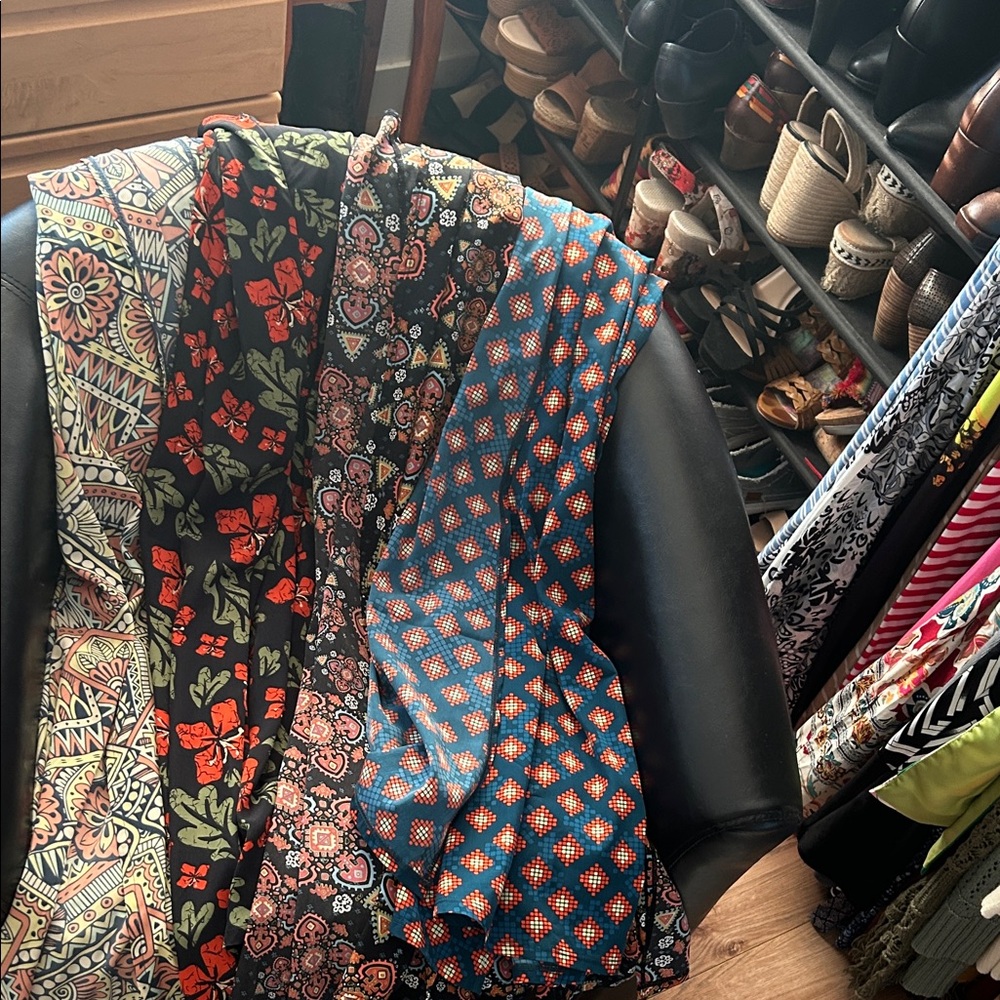 LuLaRoe Women's Multicolor Patterned Dresses